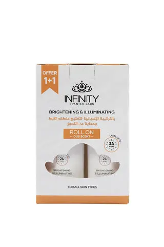 انفينتي رول اون عود 80 مل 1+1