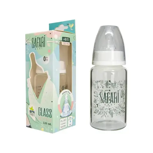 سفاري ببرونة زجاج 120 مل