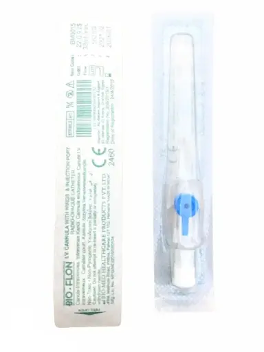 كانيولا مقاس 22 لون ازرق