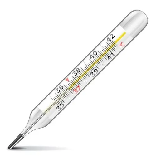 ترمومتر زئبقي عريض