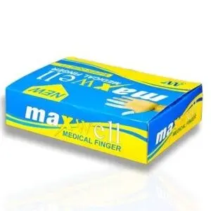 ماكسويل اصابع لاتيكس علبة 70 ق